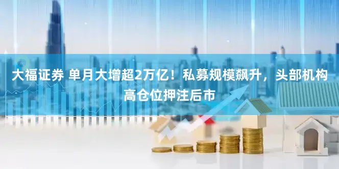 大福证券 单月大增超2万亿！私募规模飙升，头部机构高仓位押注后市